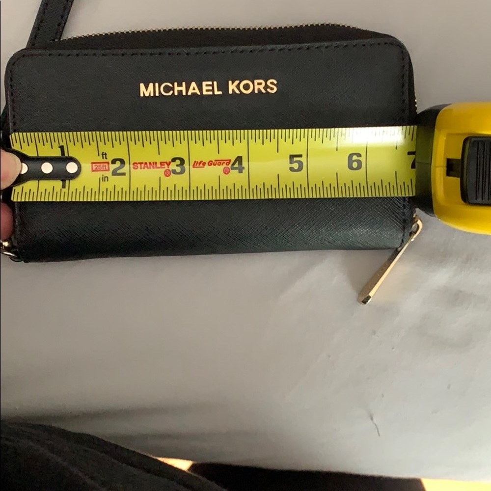 Michael Kors Black Wristlet Wallet - Picture 6 of 7
